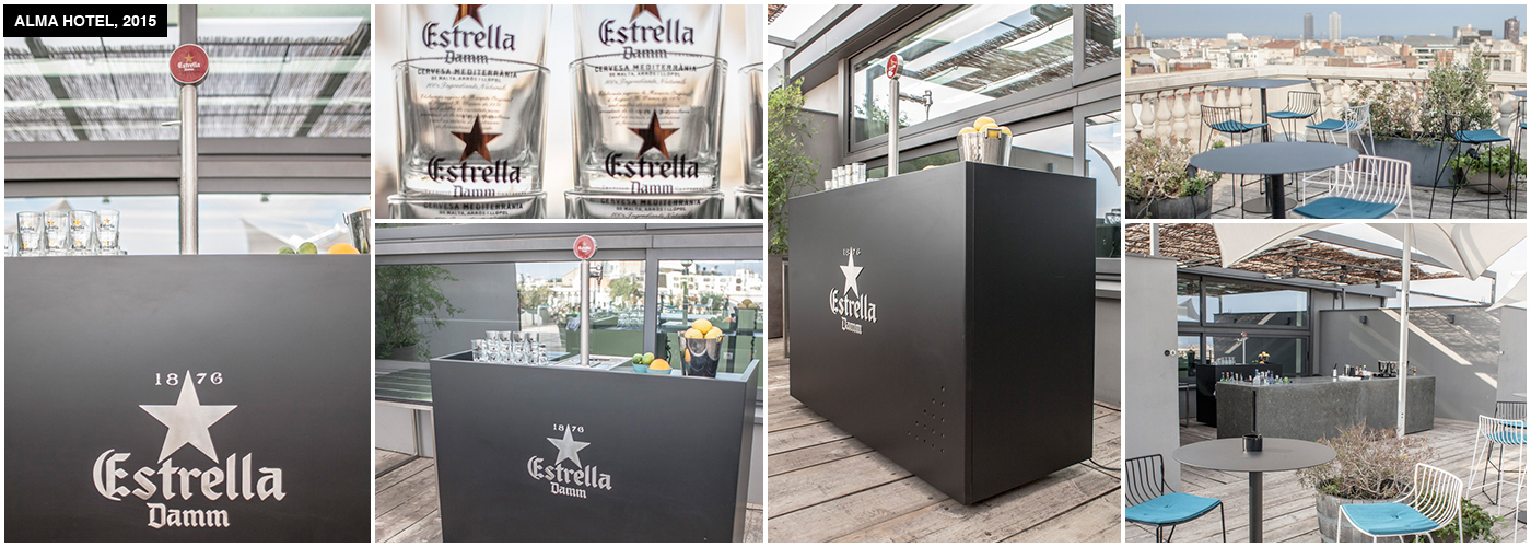 woodpeckers estrella damm alma hotel